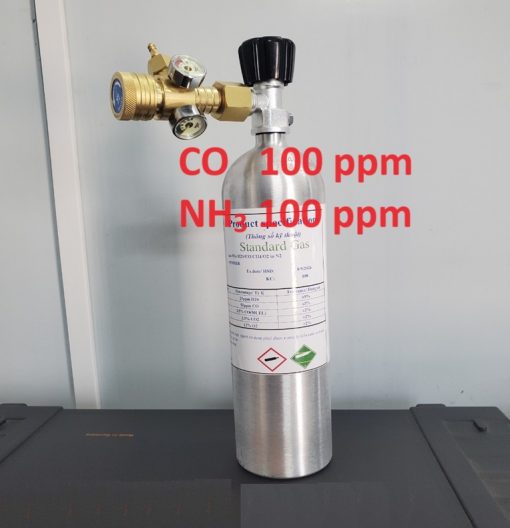 Chai khí CO 100 ppm NH3 100 ppm