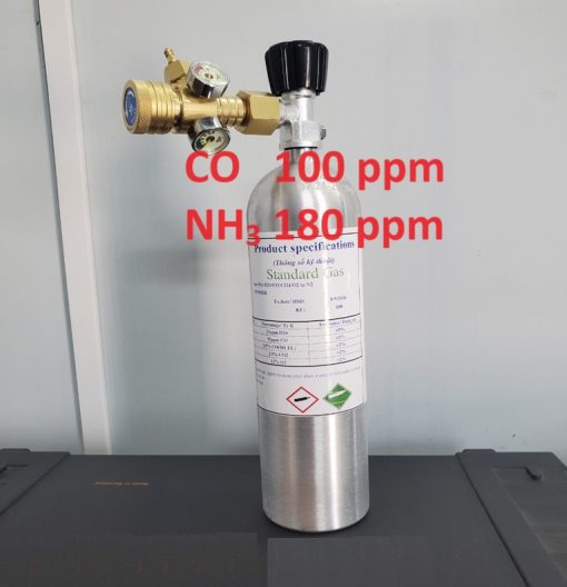 Chai khí CO 100 ppm NH3 180 ppm