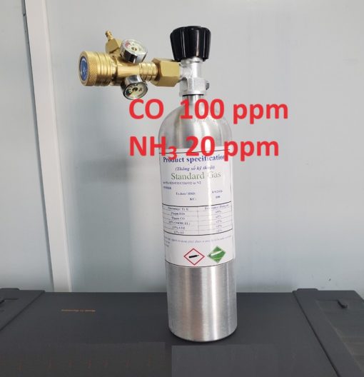 Chai khí CO 100 ppm NH3 20 ppm