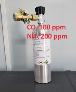 Chai khí CO 100 ppm NH3 200 ppm