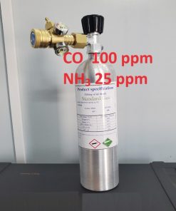 Chai khí CO 100 ppm NH3 25 ppm