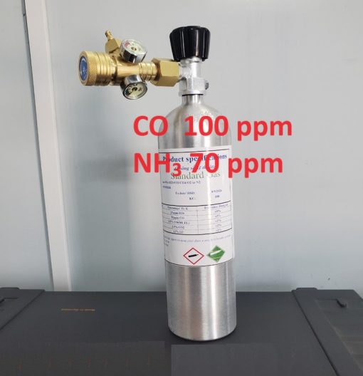 Chai khí CO 100 ppm NH3 60 ppm