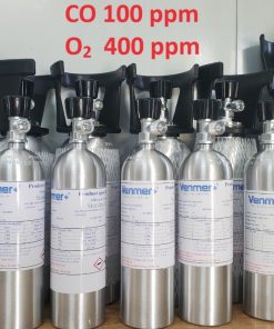 Bình khí CO 100 ppm O2 400 ppm