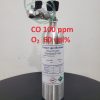 Bình khí CO 100 ppm O2 60 vol%