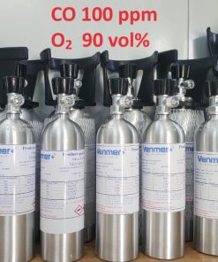 Bình khí CO 100 ppm O2 90 vol%