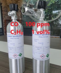 Chai khí CO 100 ppm C3H8 1 vol% hiệu chuẩn