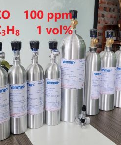 Chai khí CO 100 ppm C3H8 1 vol% hiệu chuẩn