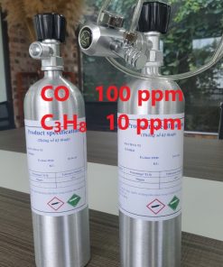 Chai khí CO 100 ppm C3H8 10 ppm hiệu chuẩn