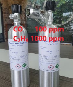 Chai khí CO 100 ppm C3H8 1000 ppm hiệu chuẩn