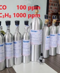 Chai khí CO 100 ppm C3H8 1000 ppm hiệu chuẩn