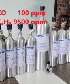 Chai khí CO 100 ppm C3H8 9500 ppm hiệu chuẩn