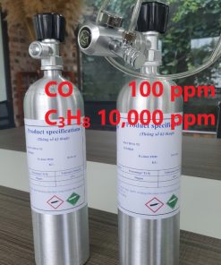 Chai khí CO 100 ppm C3H8 10000 ppm hiệu chuẩn