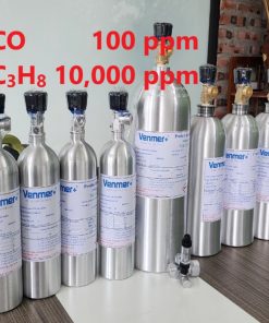 Chai khí CO 100 ppm C3H8 10000 ppm hiệu chuẩn