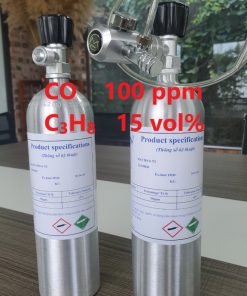 Chai khí CO 100 ppm C3H8 15 vol% hiệu chuẩn