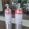 Chai khí CO 100 ppm C3H8 1500 ppm hiệu chuẩn