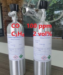 Chai khí CO 100 ppm C3H8 2 vol% hiệu chuẩn