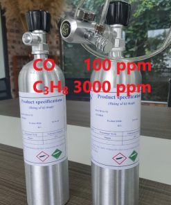 Chai khí CO 100 ppm C3H8 3000 ppm hiệu chuẩn