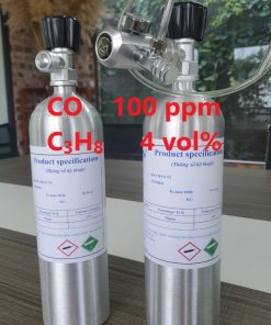 Chai khí CO 100 ppm C3H8 4 vol% hiệu chuẩn