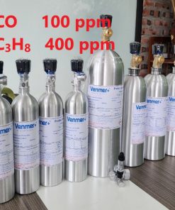 Chai khí CO 100 ppm C3H8 400 ppm hiệu chuẩn