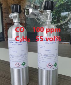 Chai khí CO 100 ppm C3H8 55 vol% hiệu chuẩn