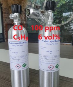 Chai khí CO 100 ppm C3H8 6 vol% hiệu chuẩn