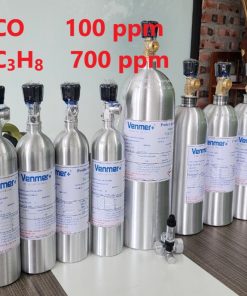 Chai khí CO 100 ppm C3H8 700 ppm hiệu chuẩn