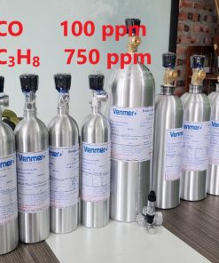 Chai khí CO 100 ppm C3H8 750 ppm hiệu chuẩn