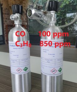 Chai khí CO 100 ppm C3H8 850 ppm hiệu chuẩn