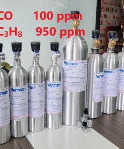 Chai khí CO 100 ppm C3H8 950 ppm hiệu chuẩn