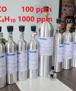 Chai khí CO 100 ppm C4H10 1000 ppm hiệu chuẩn