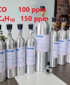 Chai khí CO 100 ppm C4H10 150 ppm hiệu chuẩn