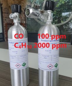 Chai khí CO 100 ppm C4H10 2000 ppm hiệu chuẩn