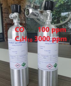 Chai khí CO 100 ppm C4H10 3000 ppm hiệu chuẩn