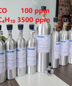 Chai khí CO 100 ppm C4H10 3500 ppm hiệu chuẩn