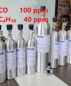 Chai khí CO 100 ppm C4H10 40 ppm hiệu chuẩn