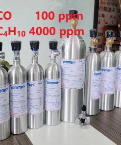 Chai khí CO 100 ppm C4H10 4000 ppm hiệu chuẩn