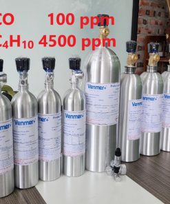 Chai khí CO 100 ppm C4H10 4500 ppm hiệu chuẩn