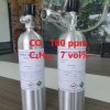 Chai khí CO 100 ppm C4H10 7 vol% hiệu chuẩn