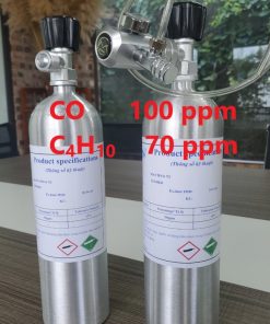 Chai khí CO 100 ppm C4H10 70 ppm hiệu chuẩn