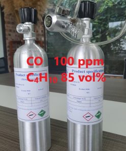 Chai khí CO 100 ppm C4H10 85 vol% hiệu chuẩn