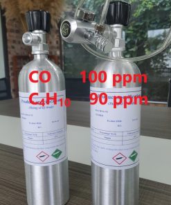 Chai khí CO 100 ppm C4H10 90 ppm hiệu chuẩn