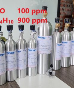 Chai khí CO 100 ppm C4H10 900 ppm hiệu chuẩn