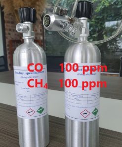 Chai khí CO 100 ppm CH4 100 ppm hiệu chuẩn