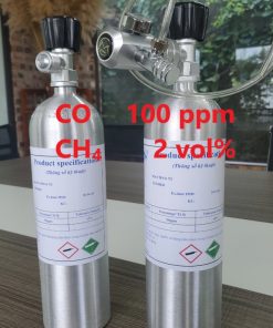 Chai khí CO 100 ppm CH4 2 vol% hiệu chuẩn