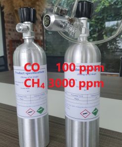 Chai khí CO 100 ppm CH4 3000 ppm hiệu chuẩn