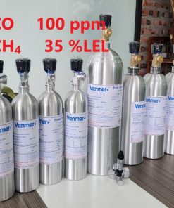 Chai khí CO 100 ppm CH4 35 %LEL hiệu chuẩn