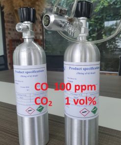 Chai khí CO 100 ppm CO2 1 vol%