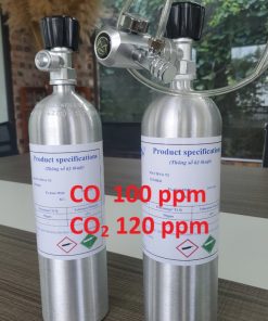 Chai khí CO 100 ppm CO2 120 ppm