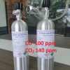 Chai khí CO 100 ppm CO2 140 ppm