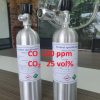 Chai khí CO 100 ppm CO2 25 vol%